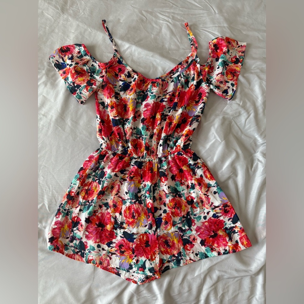 One Clothing LA Floral Romper